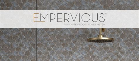 empervious|Introducing Empervious Shower System